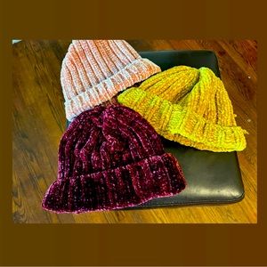 Cute Velvet Winter/Fall Beanies